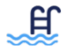 Pool ladder icon