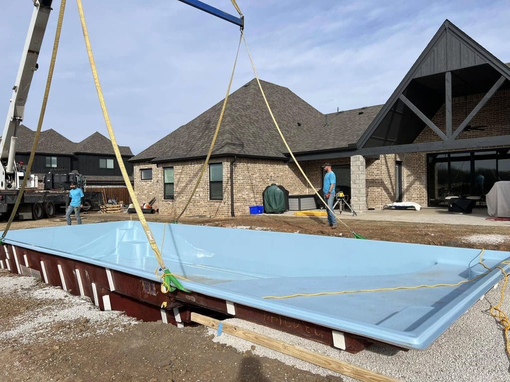 Pool installation service in Tulsa
